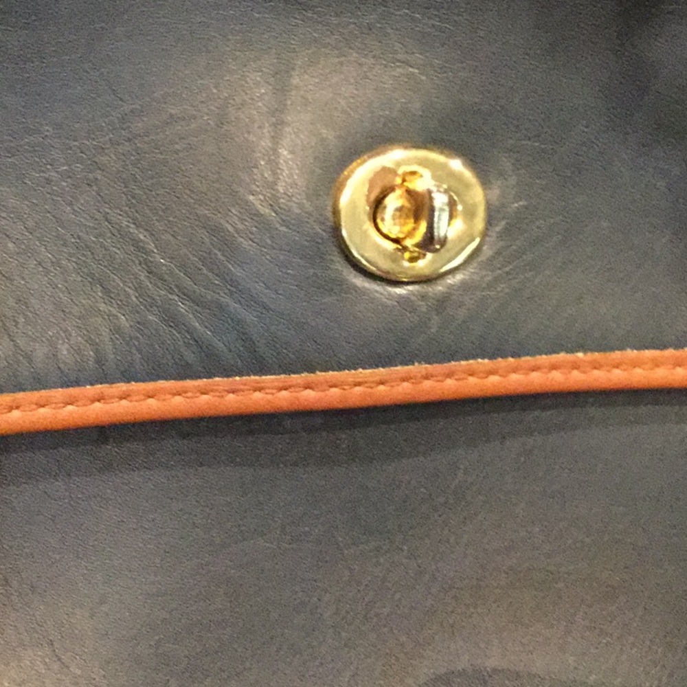 Leather vintage partners classic purse satchel office travel business market - Picture 2 of 12
